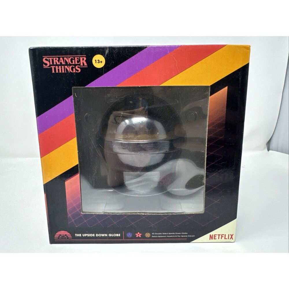 Netflix Stranger Things Double Sided Upside Down Snow Globe Eleven & Demogorgon